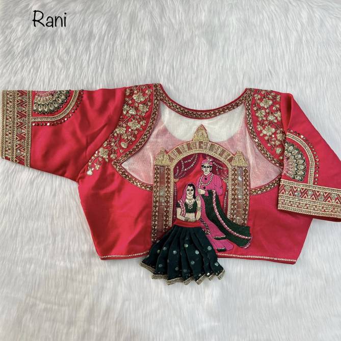 Ruhi Fashion Divya Heavy Bridal Wear Wholesale Blouse
